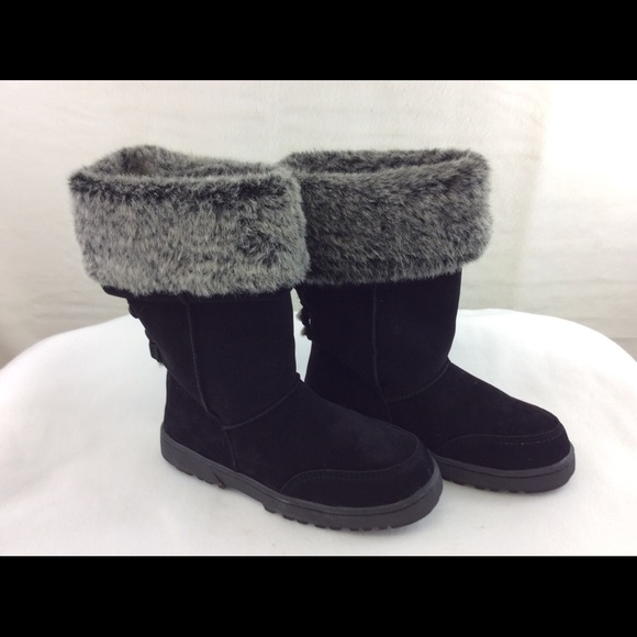 Rampage Albie Black Mid-Calf Boots - Picture 6 of 10